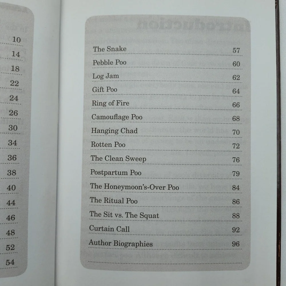 What's Your Poo Telling You? Anish Sheth Josh Richman Hard Book SEE BB20.1GU3145